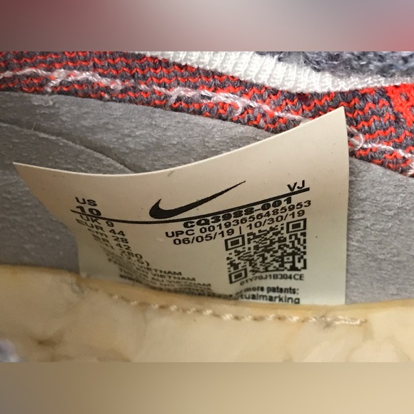 Size 10 Mens Nike Space Hippie 02 This Is Trash High Top Slip On Gray CQ3988-001 - Picture 7 of 7